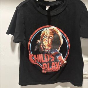 Child's Play Black Kids T-Shirt